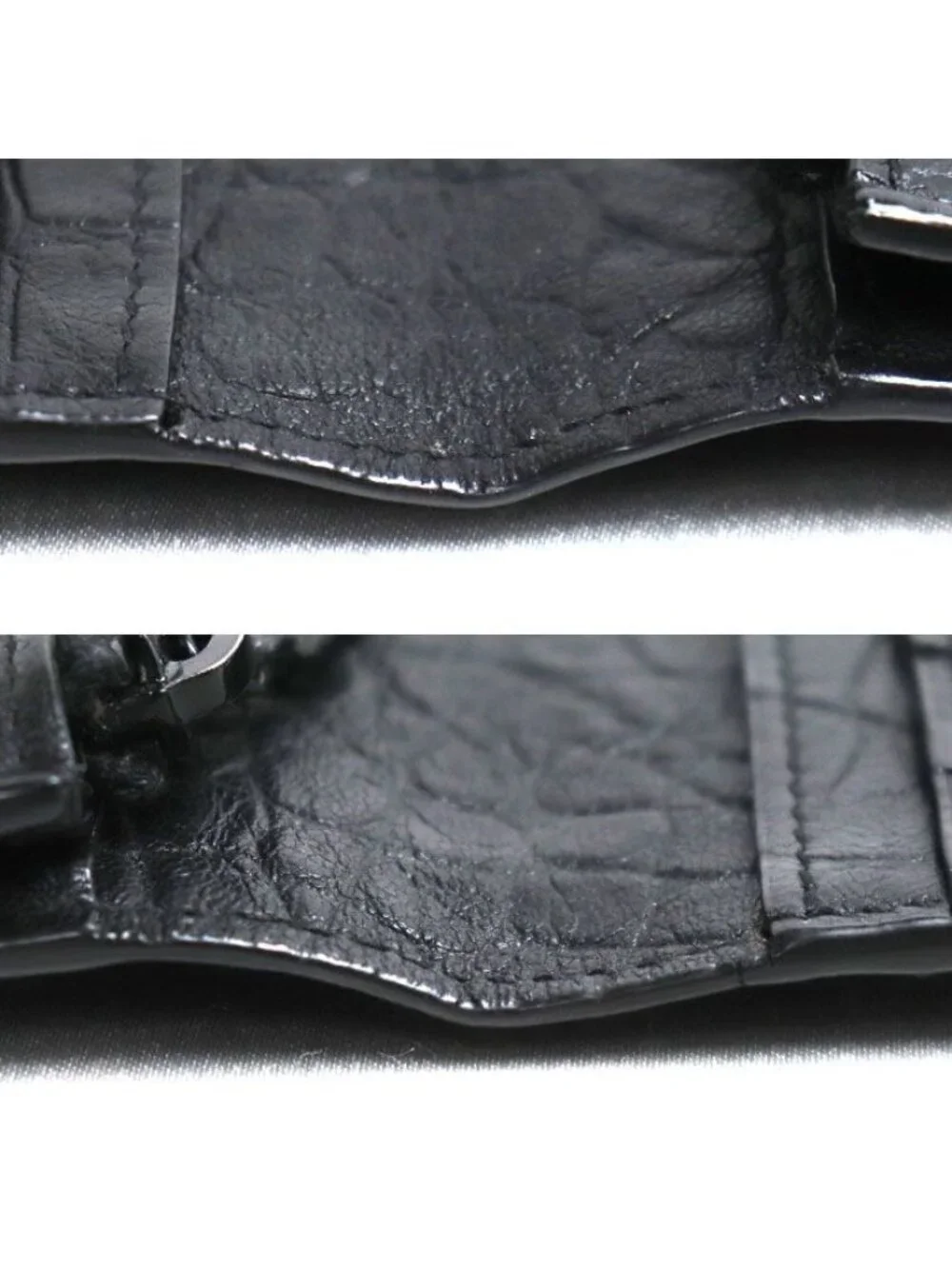 Saint Laurent Monogram Continental Wallet Black
